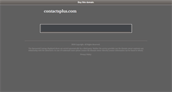 Desktop Screenshot of contactsplus.com