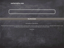 Tablet Screenshot of contactsplus.com